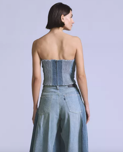 Blue Tab Roper Bustier