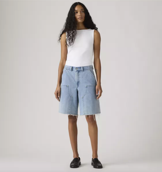 Baggy Dad Utility Jorts