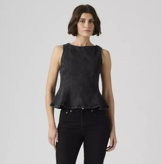 Leighton Peplum Top