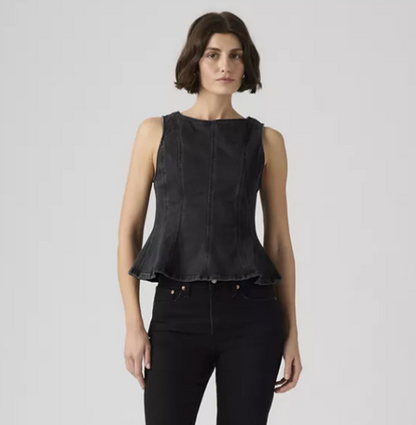 Leighton Peplum Top