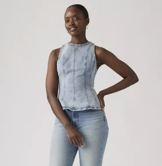 Leighton Peplum Top