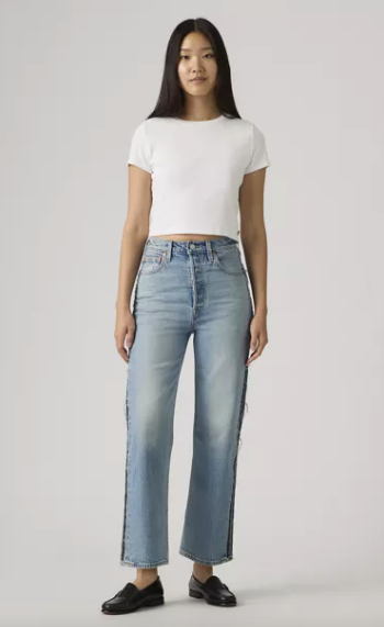 Levi's Ribcage Straight Ankle Jeans-Rigid Fit*
