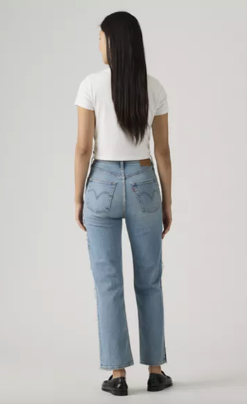 Levi's Ribcage Straight Ankle Jeans-Rigid Fit*