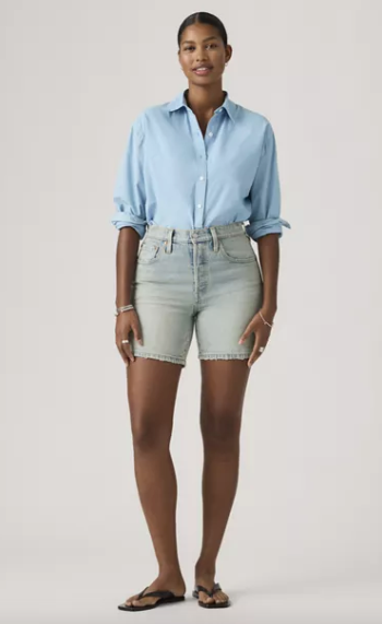 Levi's Mid Thigh Short