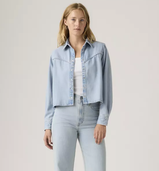 Logan Tencel Shacket
