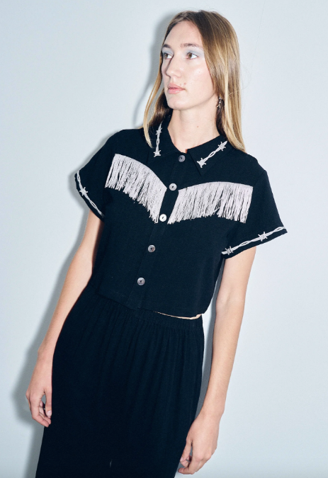 Pammy Fringe Blouse