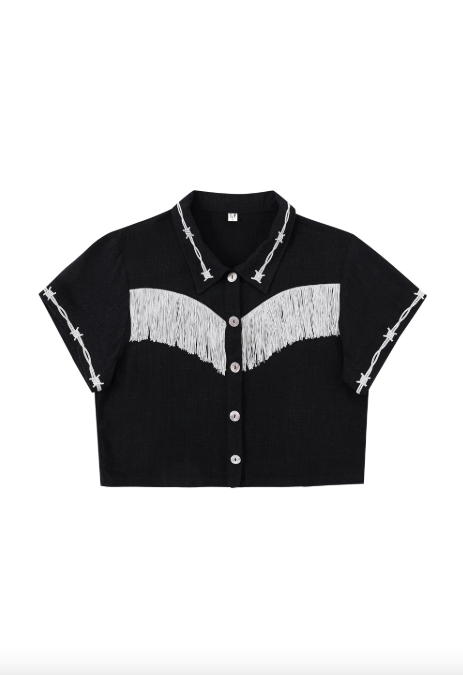 Pammy Fringe Blouse