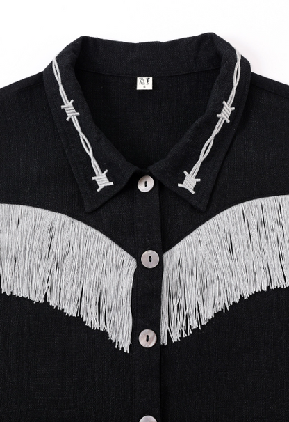 Pammy Fringe Blouse