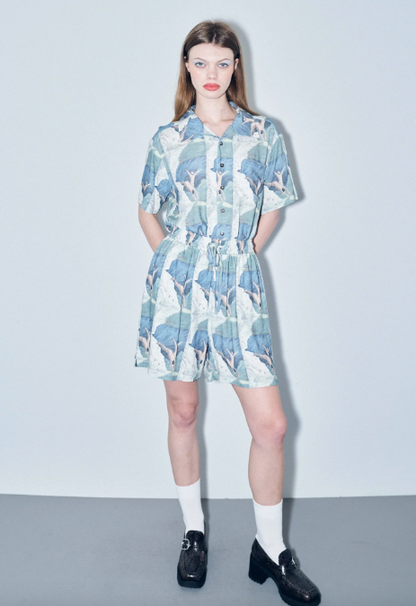 Unisex Linen Button Up
