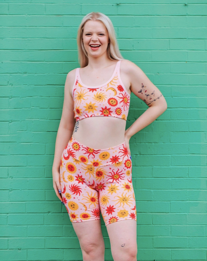 Thunder High Rise Bike Shorts