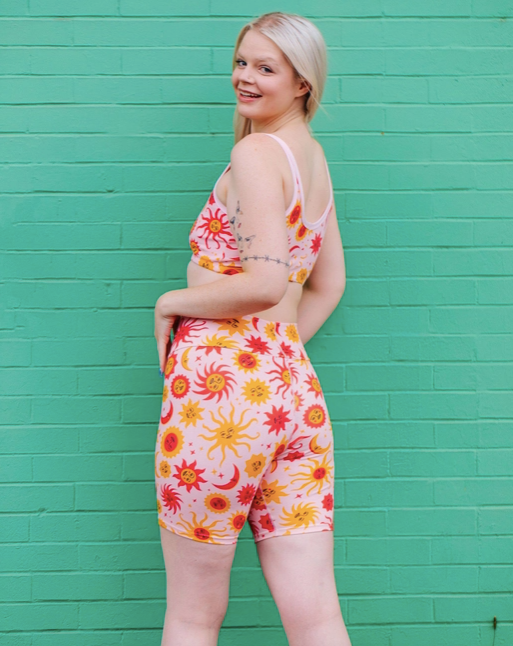 Thunder High Rise Bike Shorts