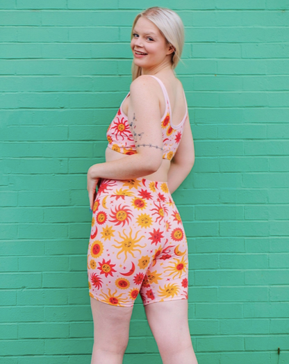 Thunder High Rise Bike Shorts