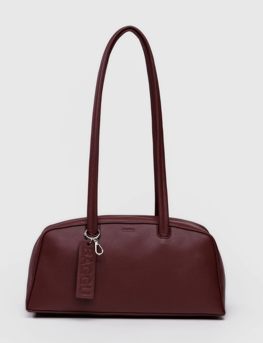 Recycled Leather Bowler Bag