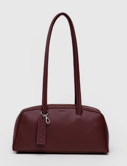 Recycled Leather Bowler Bag