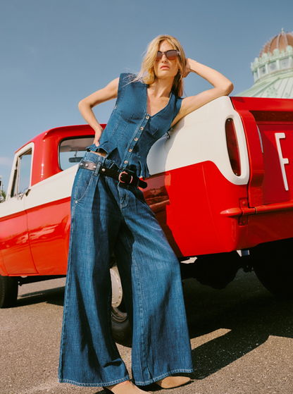 Forager Super Wide Leg Jeans