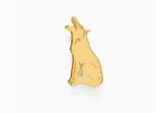 Wolf Brooch