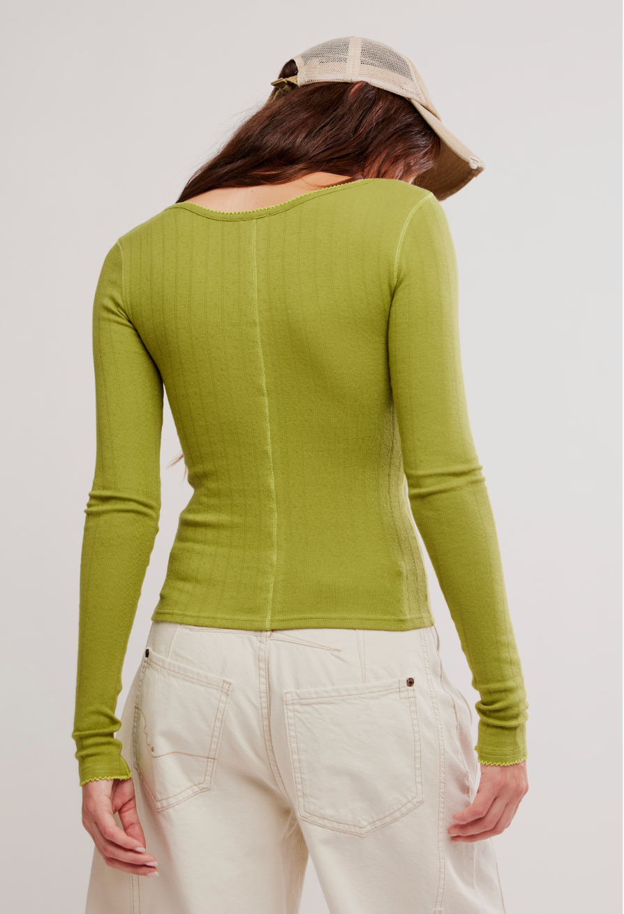 End Game Pointelle Longsleeve