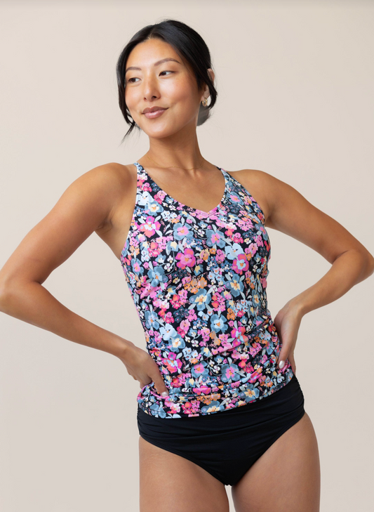 V Neck Swim Tankini