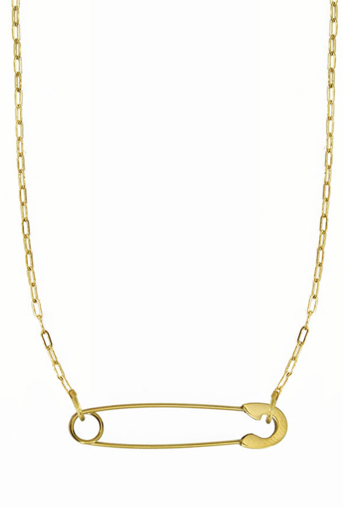 Safety Pin Pendant