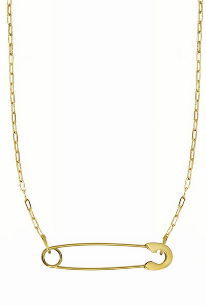 Safety Pin Pendant