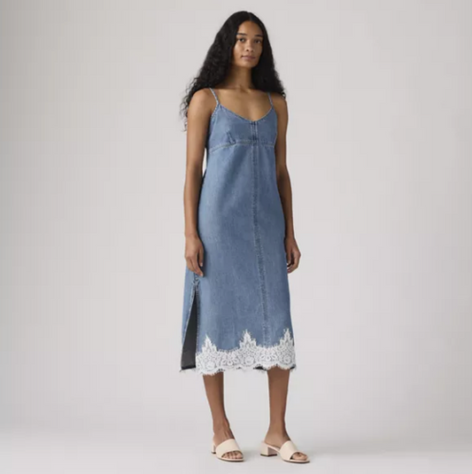 90s Denim Slip Dress
