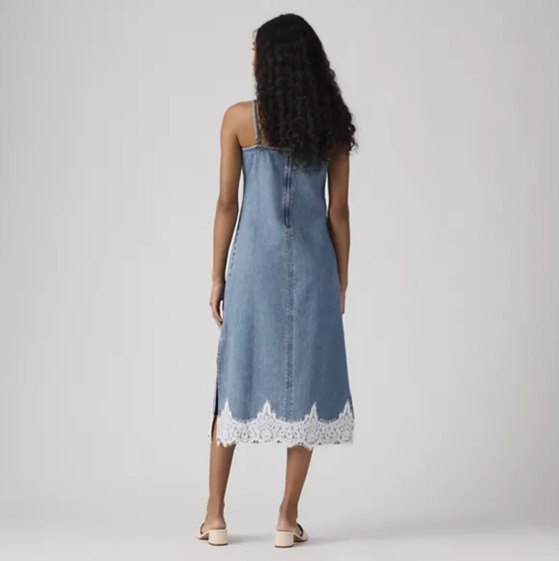 90s Denim Slip Dress
