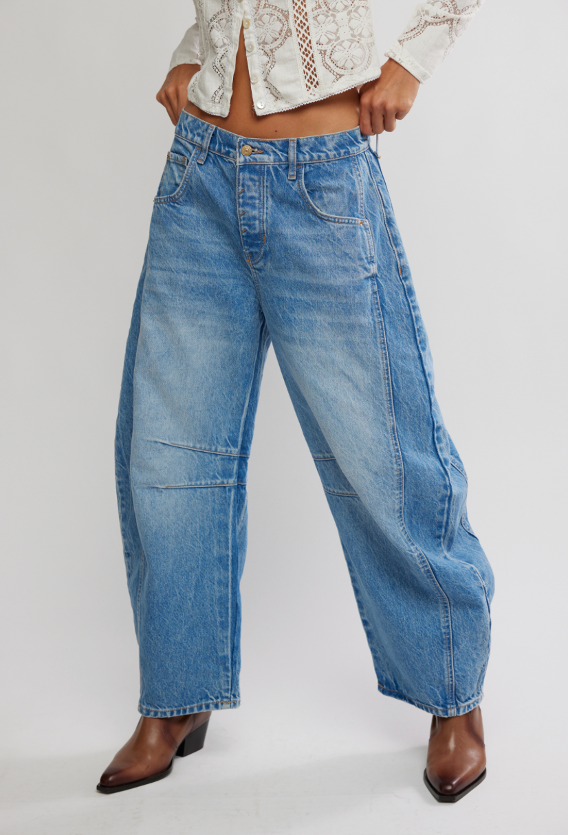 Good Luck Barrel Jeans