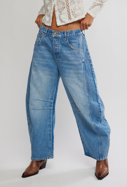 Good Luck Barrel Jeans