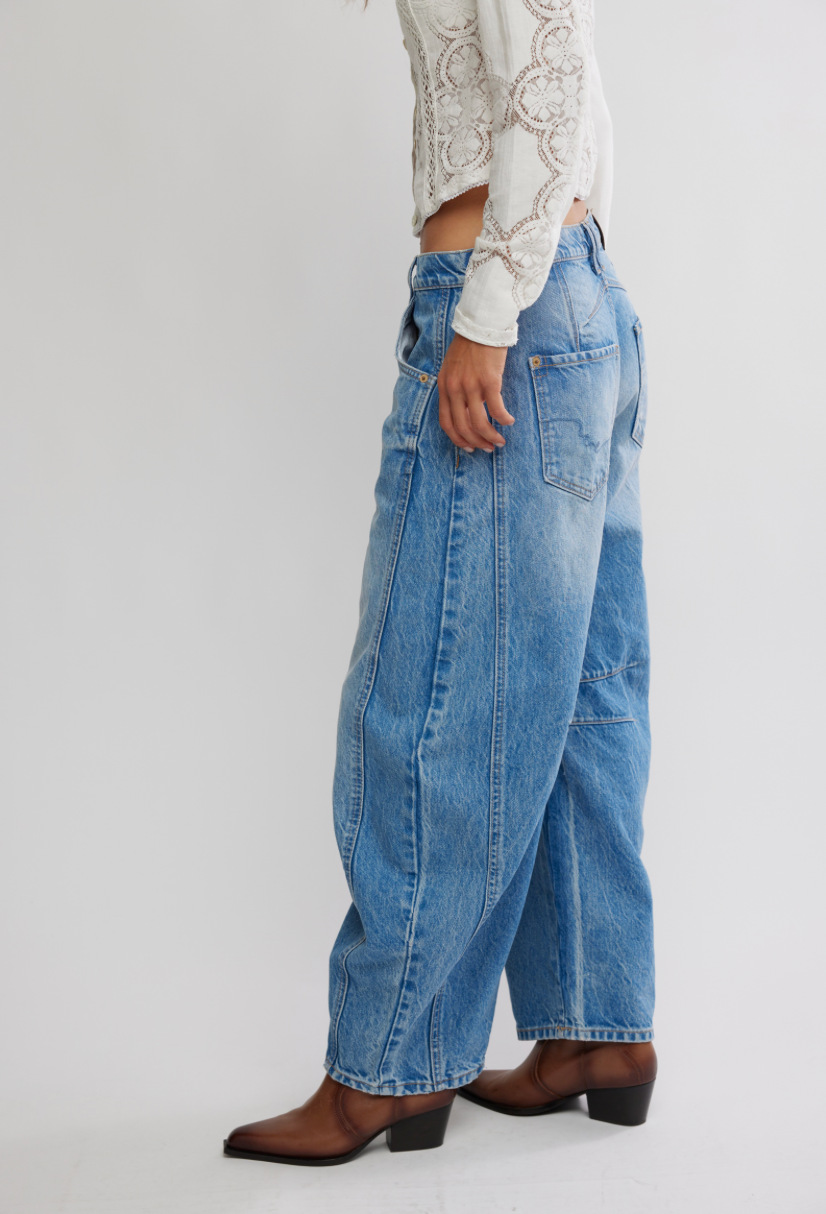 Good Luck Barrel Jeans