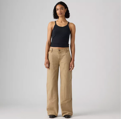Workwear Loose Straight Pants