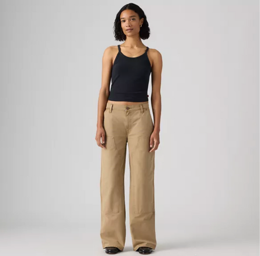 Workwear Loose Straight Pants