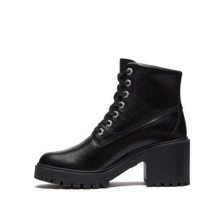Stone Heights Lace Up Heeled Boots