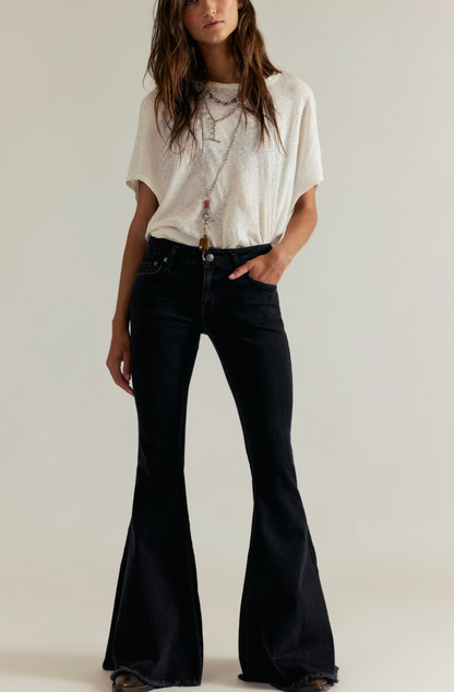 Emre Low-Rise Flare Jeans