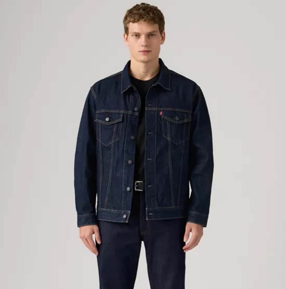 Relaxed Fit Trucker Jacket