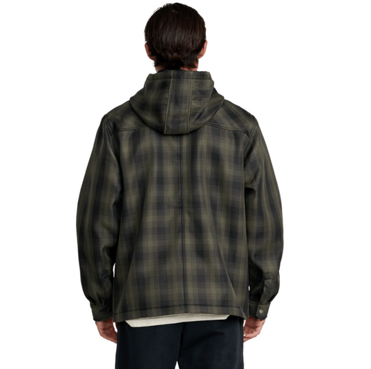 Gauge Hooded Shirt Jacket