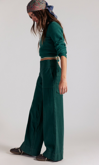 Breezy Denim Pull on Pants