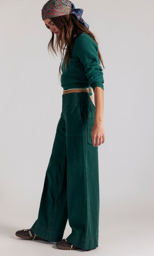 Breezy Denim Pull on Pants