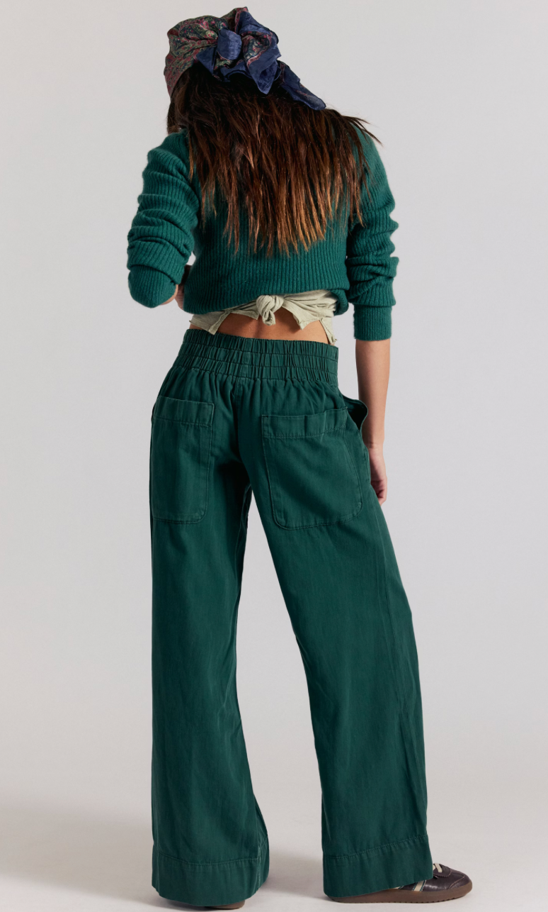 Breezy Denim Pull on Pants