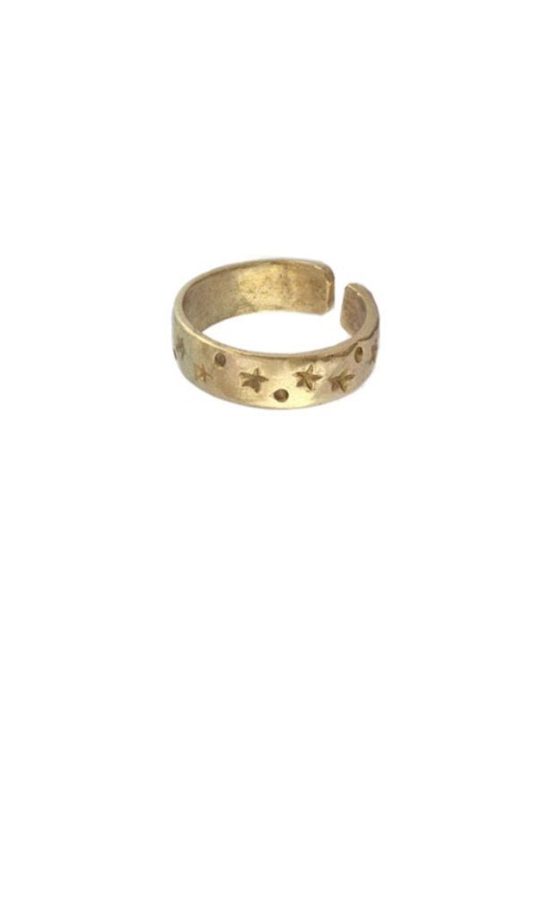 Moon & Stars Ring