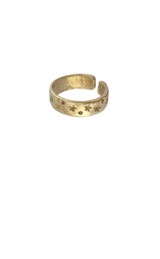 Moon & Stars Ring