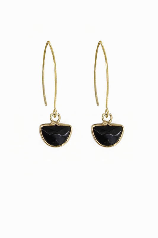 Jet Jade Moon Dangles