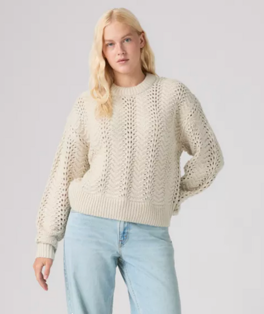 Charlotte Pointelle Sweater