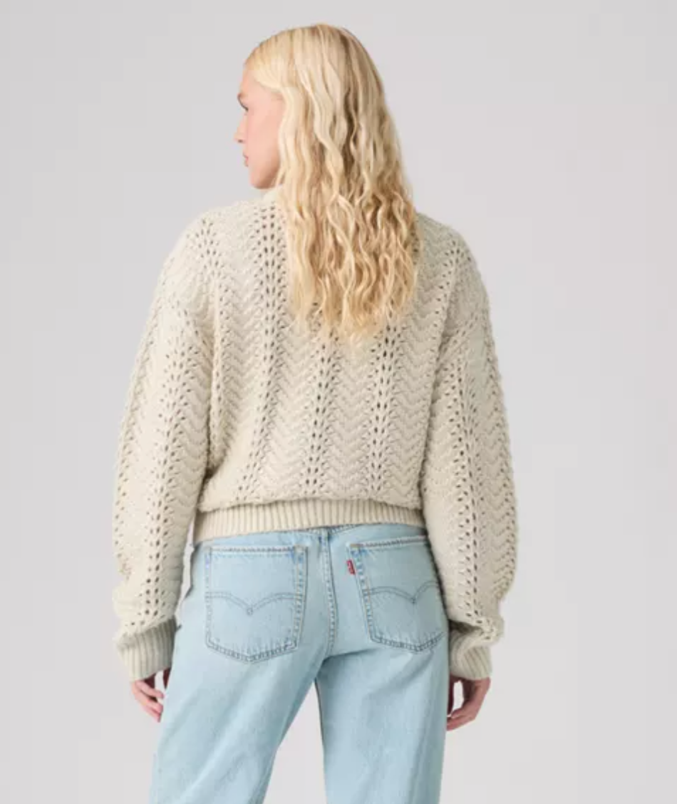 Charlotte Pointelle Sweater