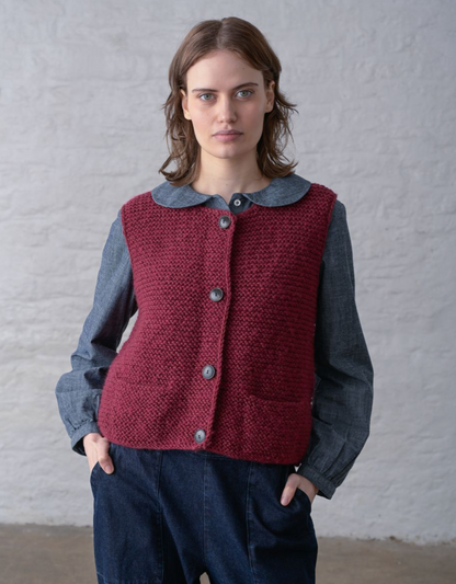 Elaine Hand Knitted Vest