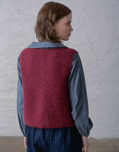 Elaine Hand Knitted Vest