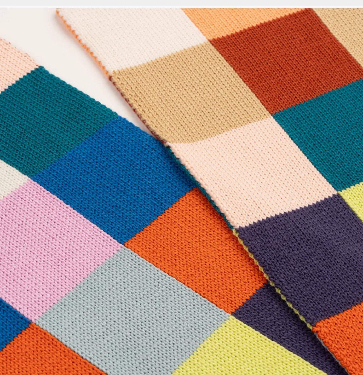 Color Patch Big scarf