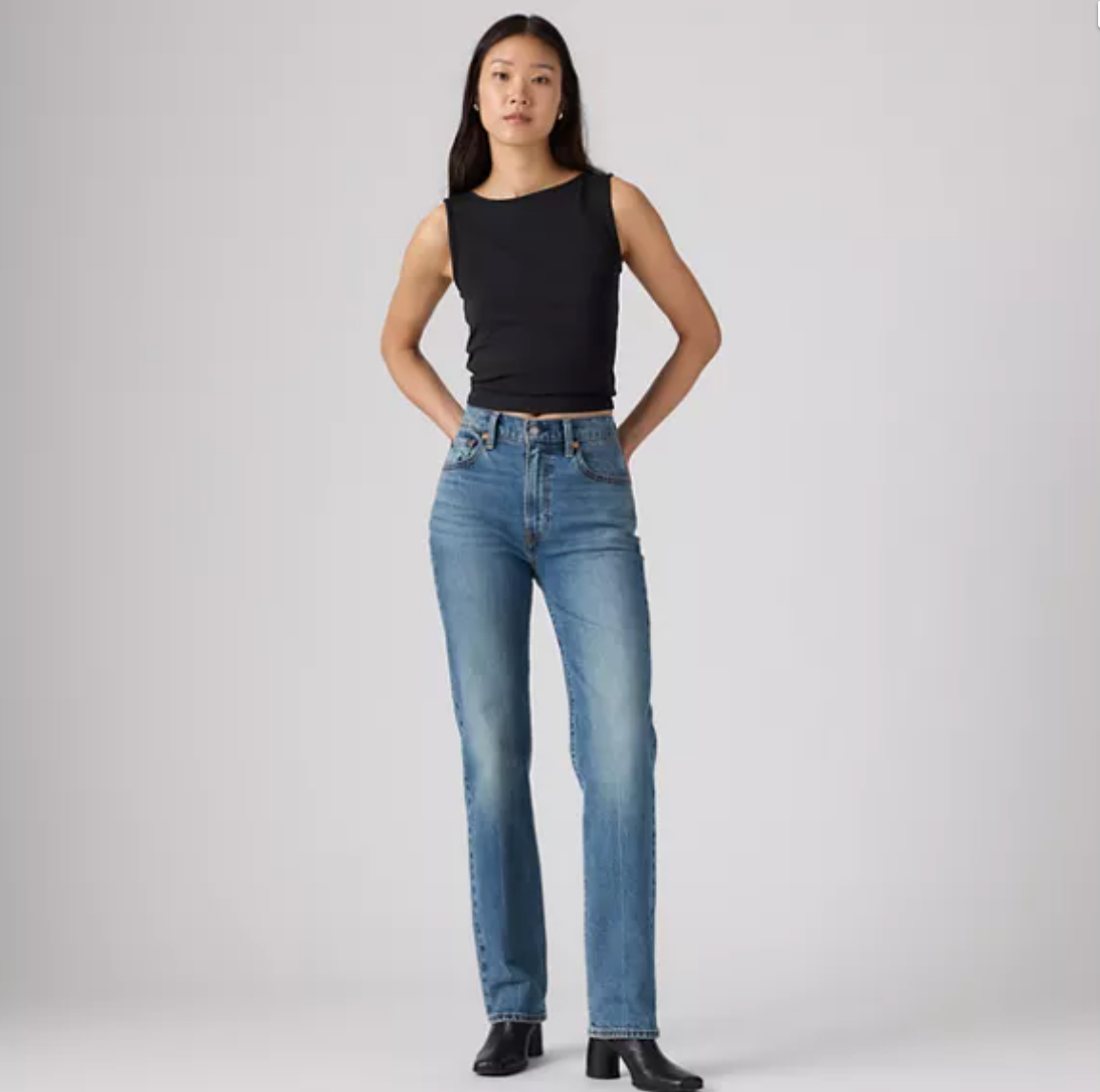 Levi's Ribcage Slim Jeans