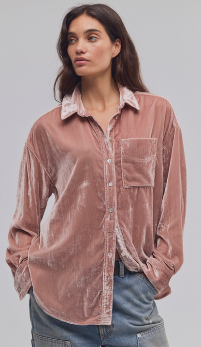 Lexi Velvet Shirt