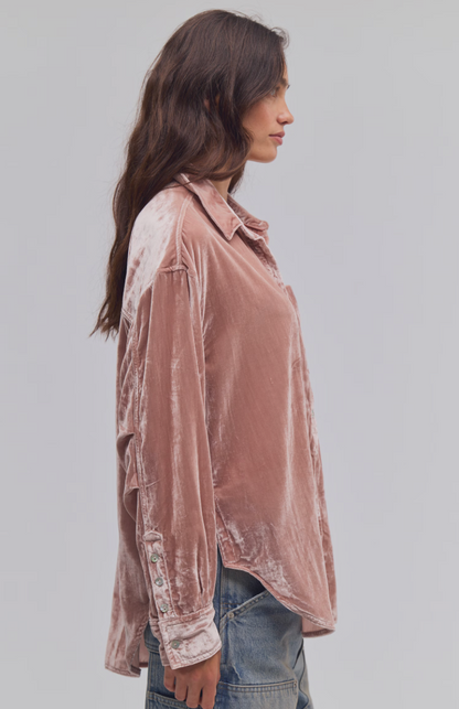 Lexi Velvet Shirt