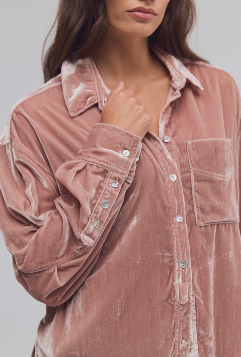 Lexi Velvet Shirt